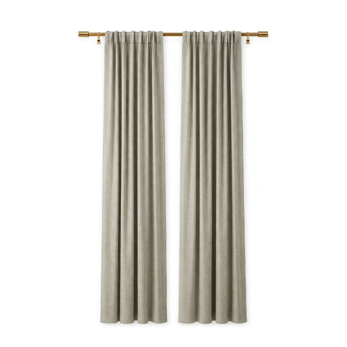 Flax Eco-Woven Curtain - view 2