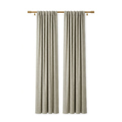 Flax Eco-Woven Curtain - alternate view