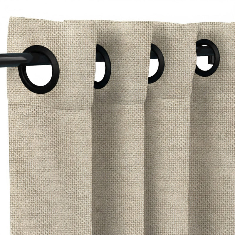 Sunbrella Bliss Sand Curtain