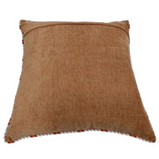 Rust & Beige Dual Tone Pillow Covers (22x22, Set of 2) | ZIPCushions
