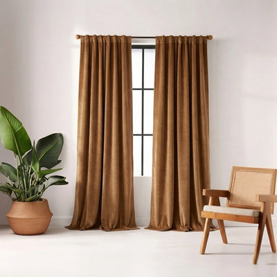 Alabaster Luxury Plush Drape - Primary image