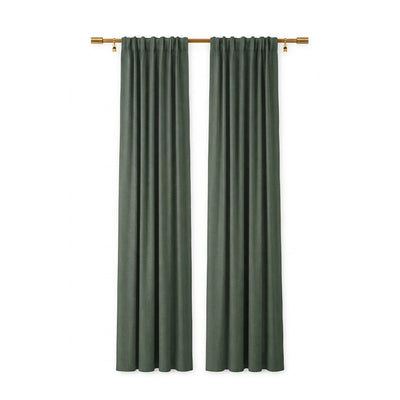 Aqua Luxury Plush Drape - Secondary image