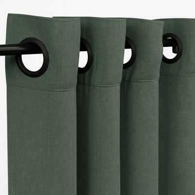 Aqua Luxury Plush Drape - Secondary image