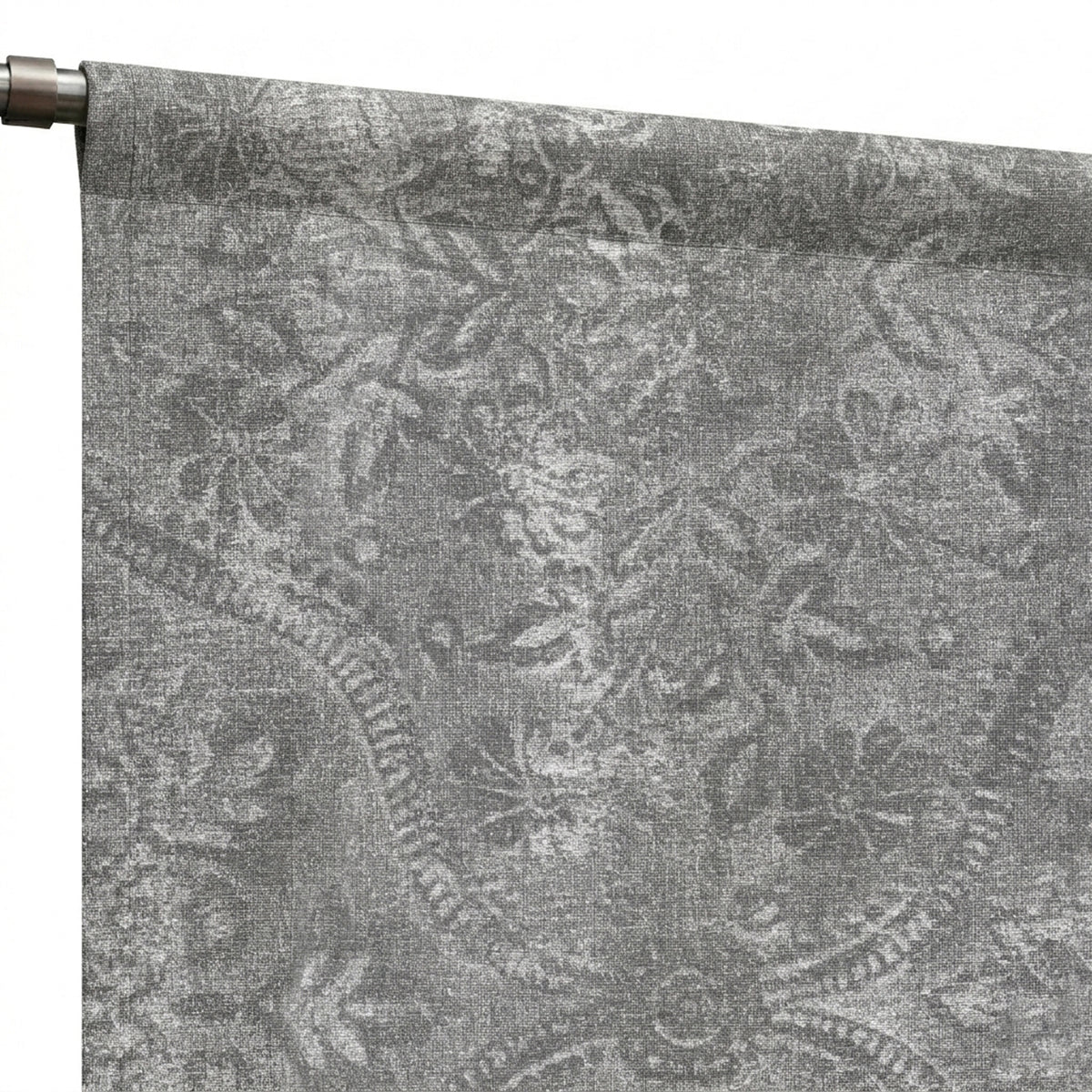 Ash Grandiose Cotton Blend Curtain - view 6