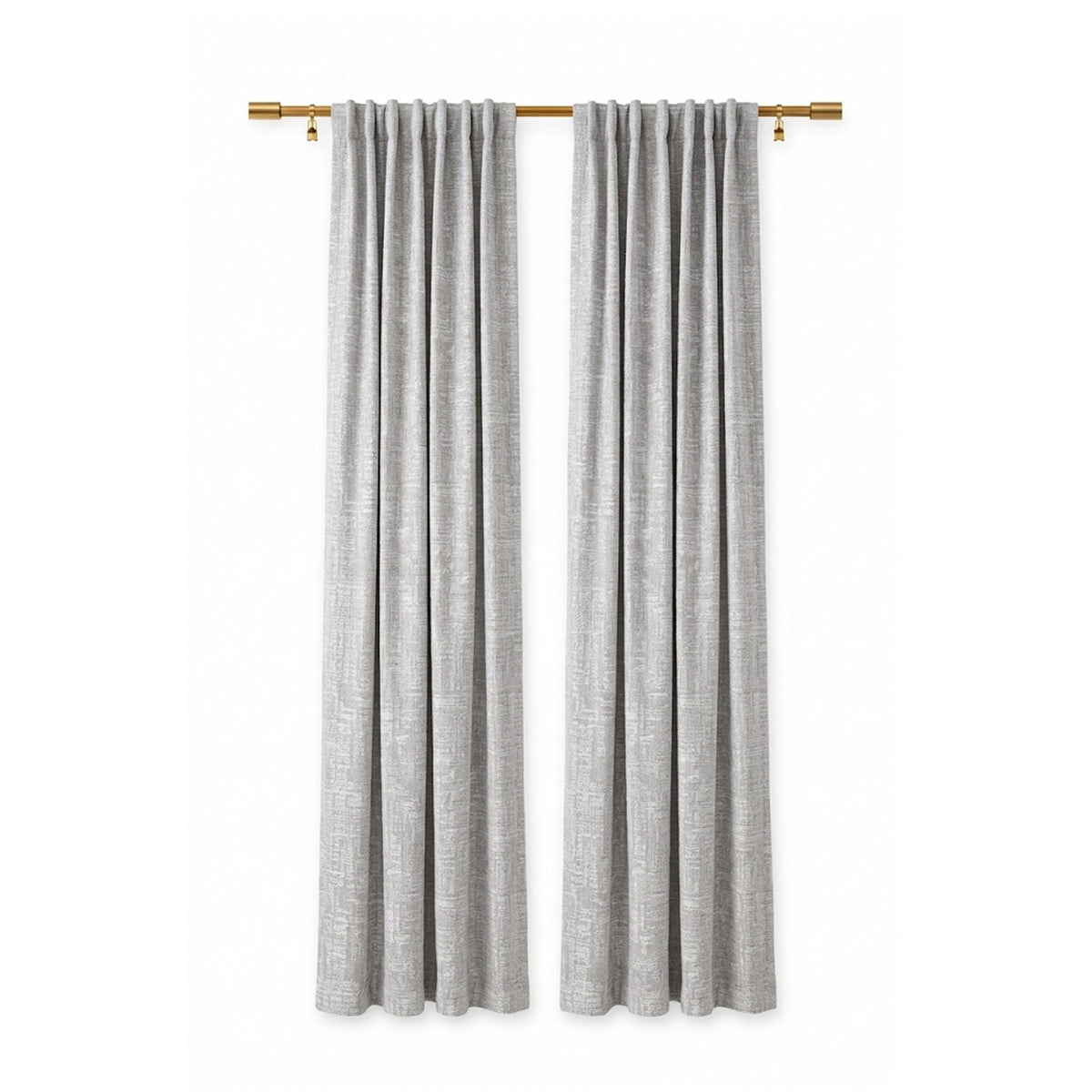 Graphic Ash Weave Curtain - view 3