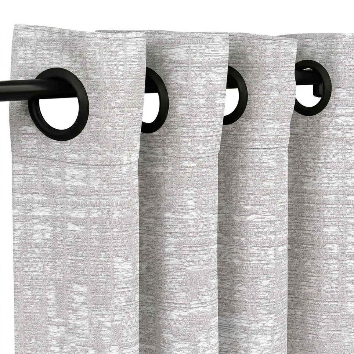 Graphic Ash Weave Curtain - view 2