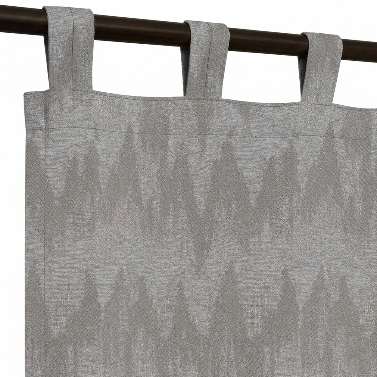 Icicles Ash Jacquard Curtain - view 5