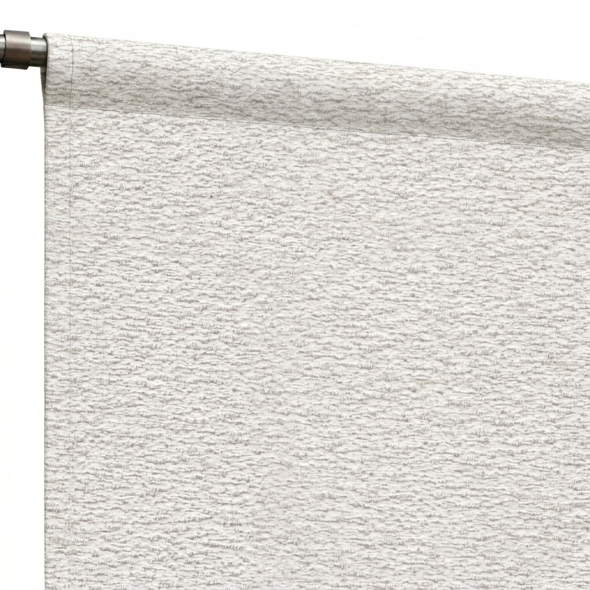 Snow Storm Ash Textured Curtain - view 6