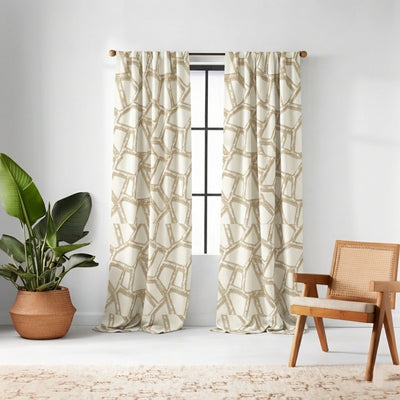 Collage Assort Jacquard Curtain - Primary image