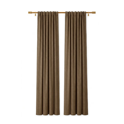 Beige Luxury Plush Drape - Secondary image
