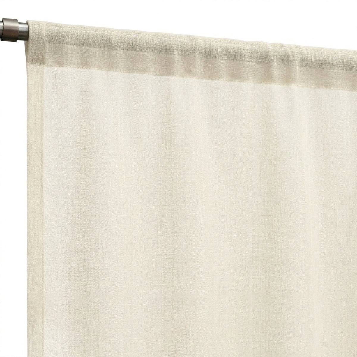 Custom Biscuit Classic Sheer Curtain - view 6