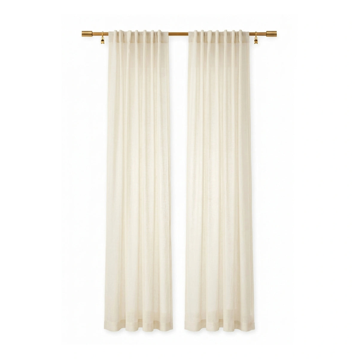 Custom Biscuit Classic Sheer Curtain - view 2