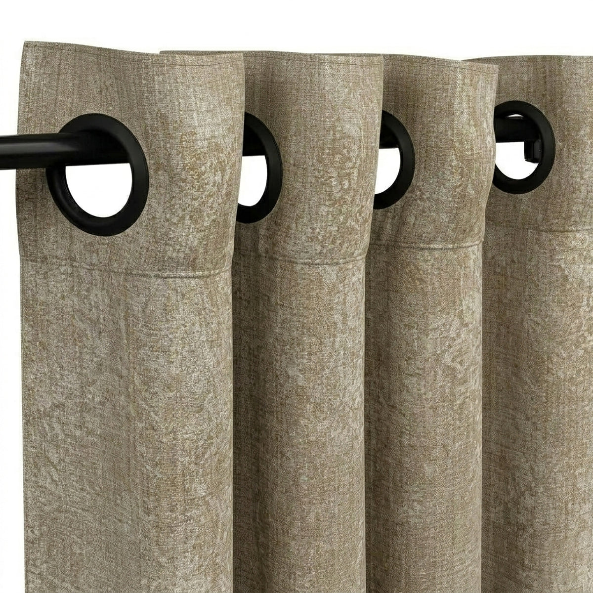 Bison Grandiose Cotton Blend Curtain - view 3