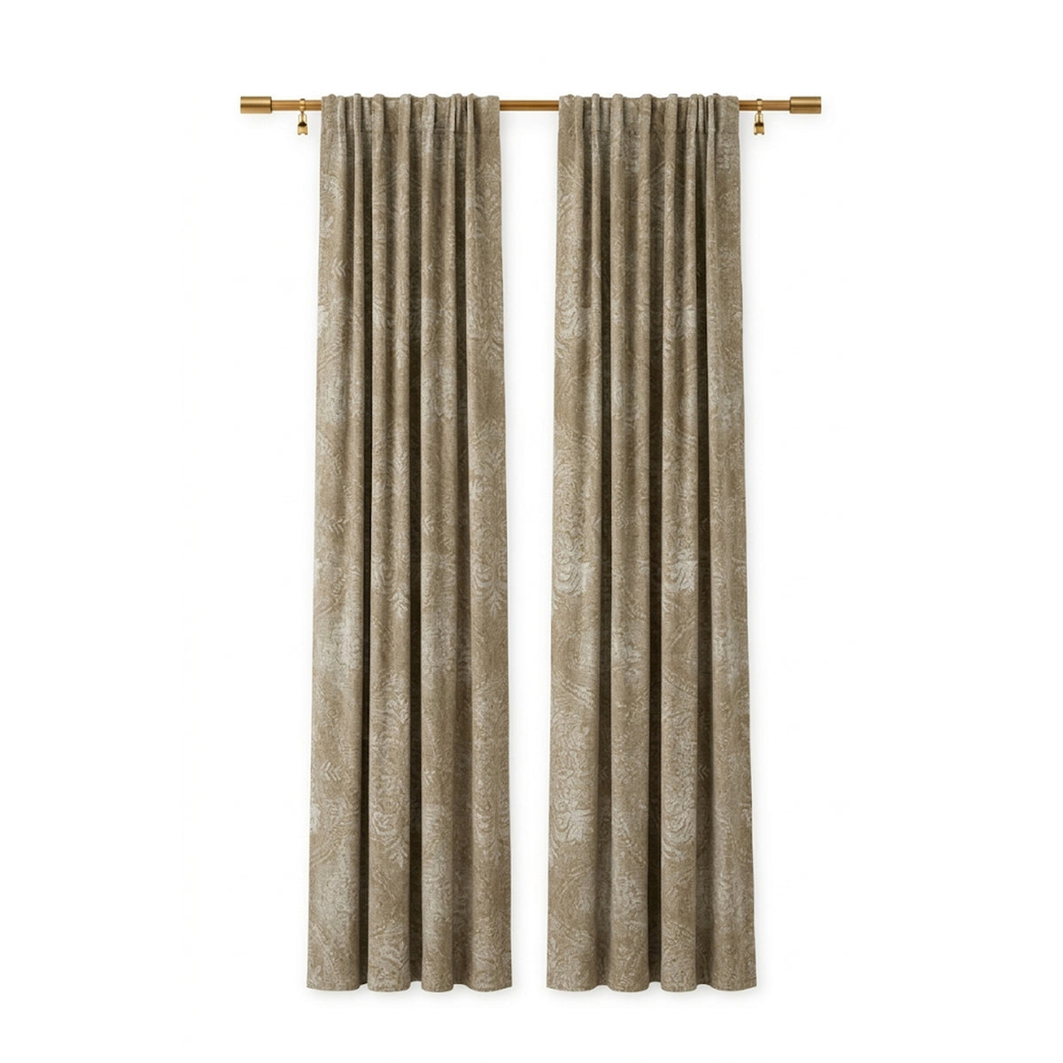 Bison Grandiose Cotton Blend Curtain - view 2