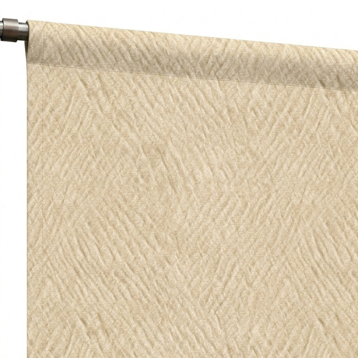 Bisque Rill Woven Curtain - view 6