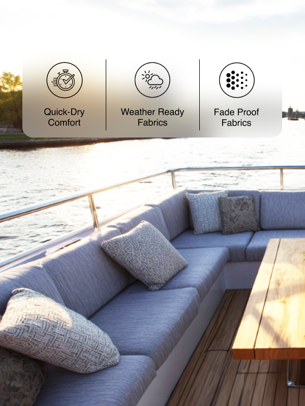 Custom Boat Cushions