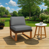 Custom Bolster Straight Back Cushion Cover