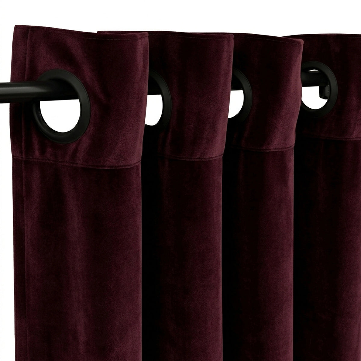 Bordeaux Luxury Plush Drape - view 4