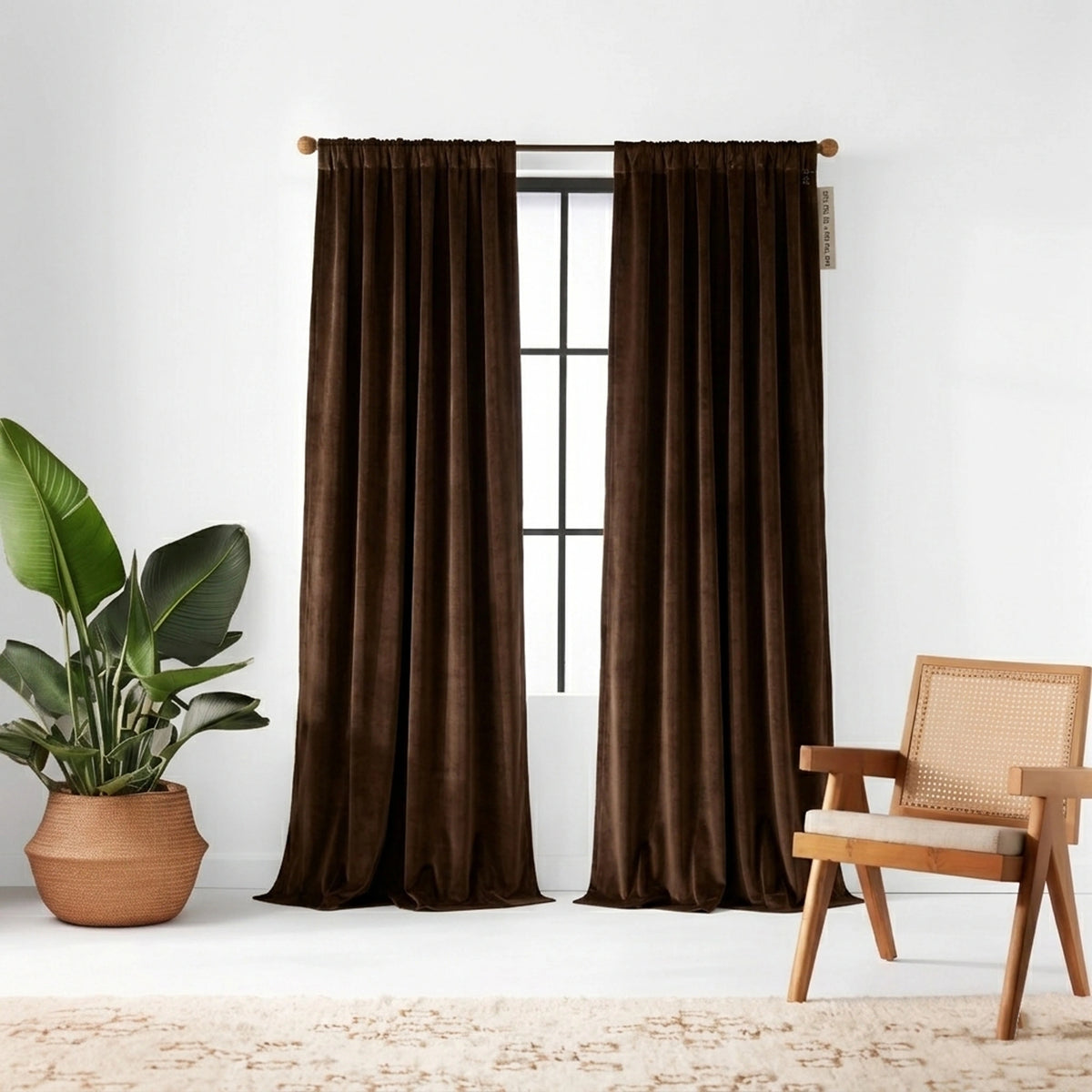 Bronze Luxury Plush Drape