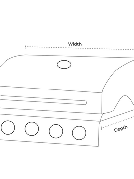 Custom Outdoor Built-in Grill Covers