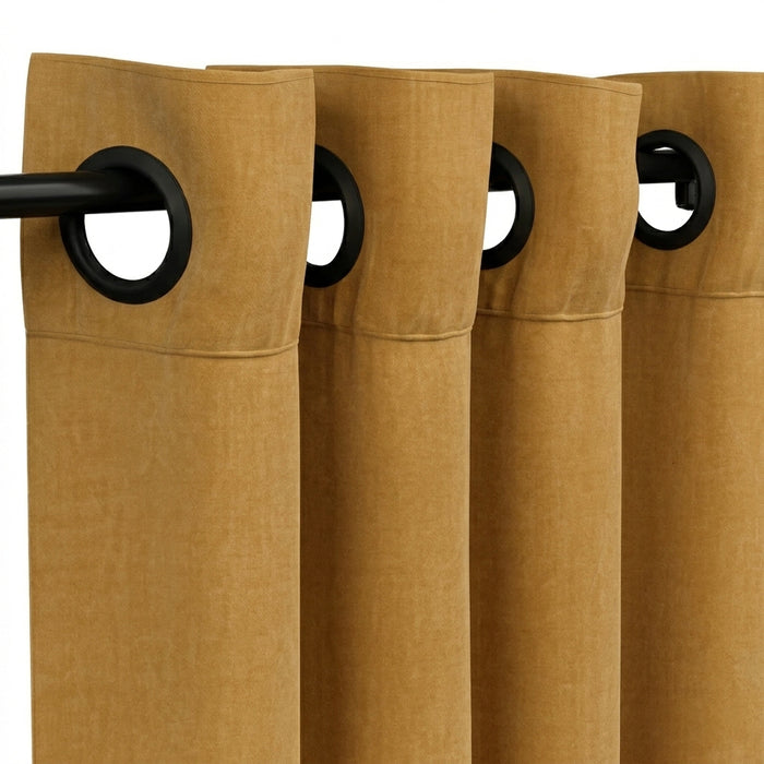 Buttercup Luxury Plush Drape