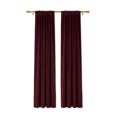 Carmine Luxury Plush Drape - Secondary image