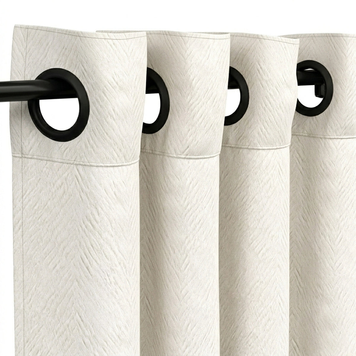 Arrow Ceramic Textured Curtain - view 4