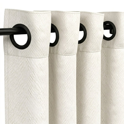 Arrow Ceramic Textured Curtain - alternate view