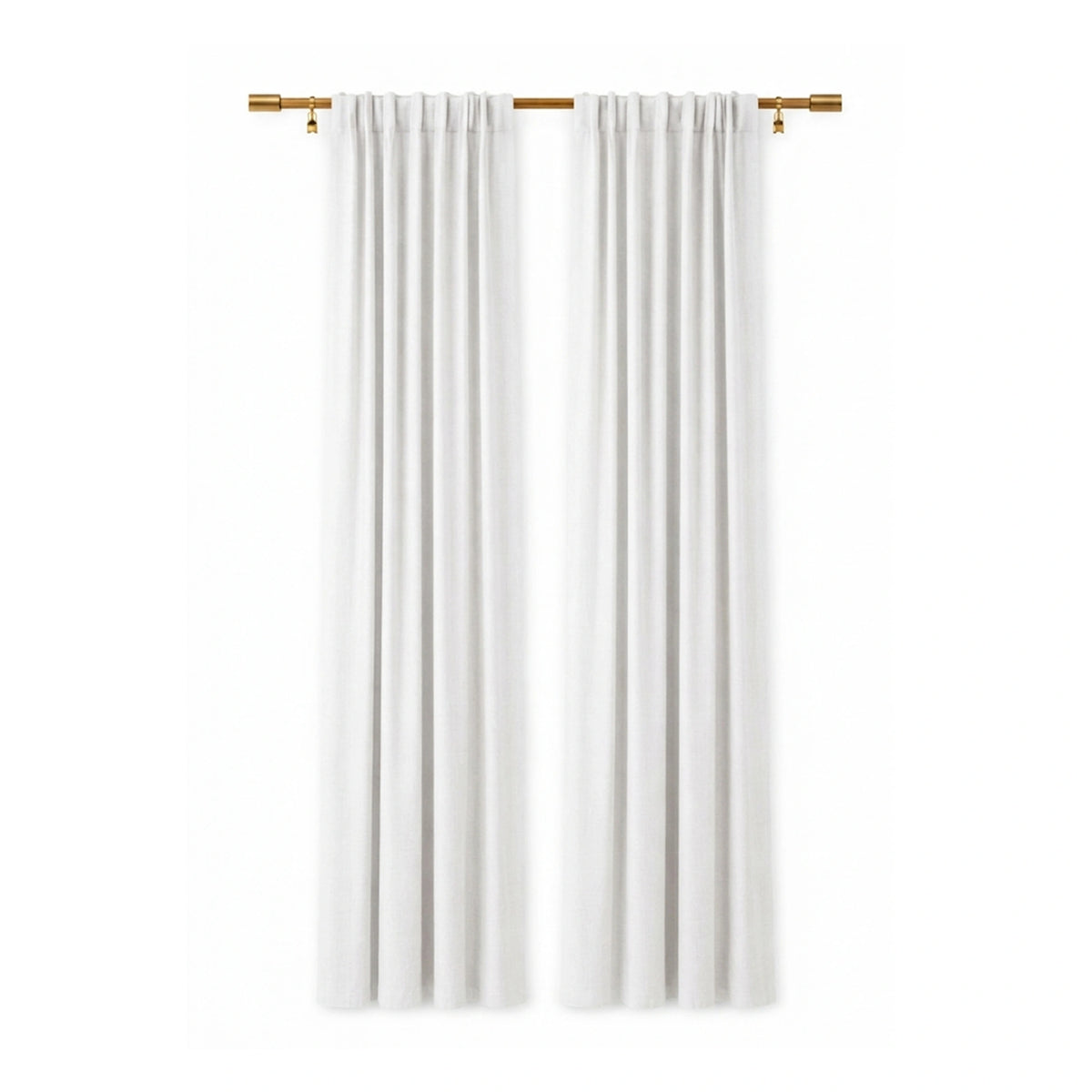 Custom Chalk Matte Sheer Curtain - view 2