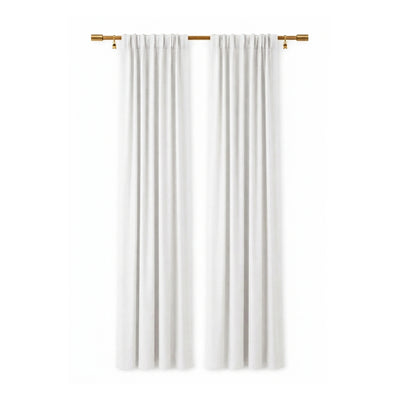 Custom Chalk Matte Sheer Curtain - Secondary image