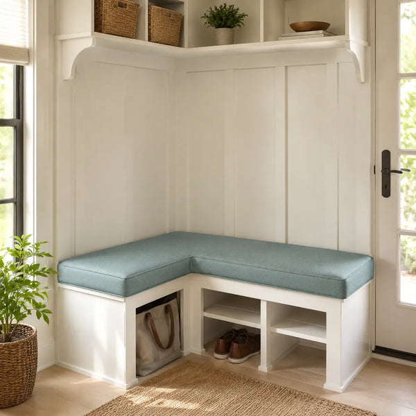L Shape Bench Cushions