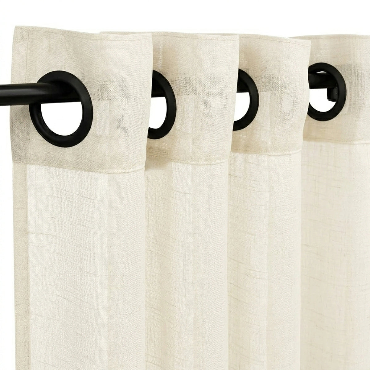 Custom Chiffon Absolute Sheer Curtain - view 4
