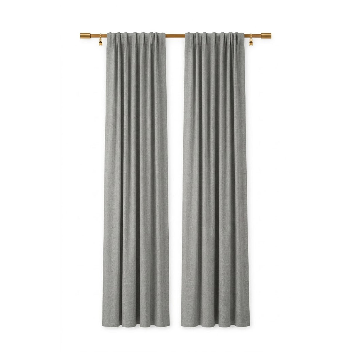 Cloud Beaded Crossweave Curtain - view 2