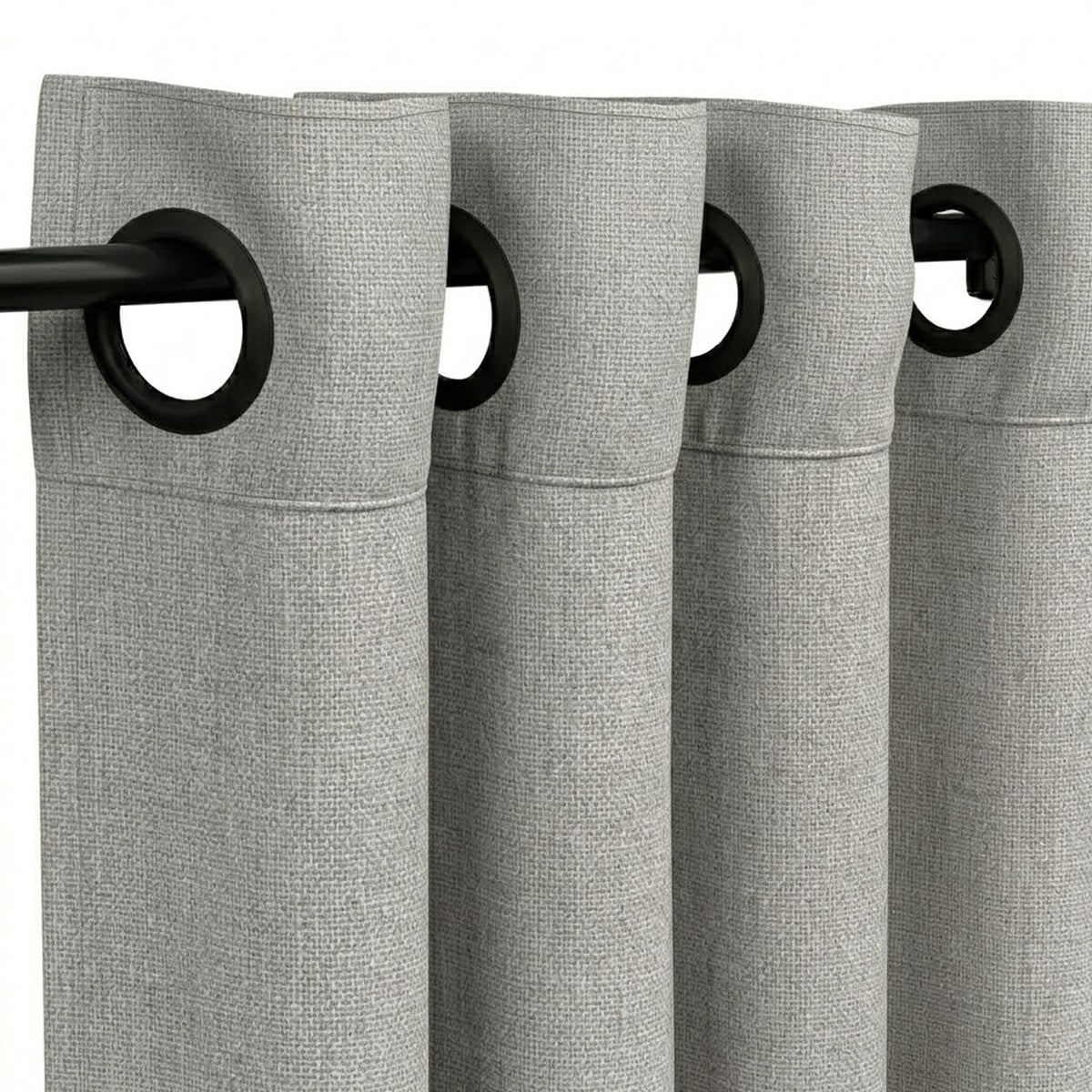 Cloud Beaded Crossweave Curtain - view 4