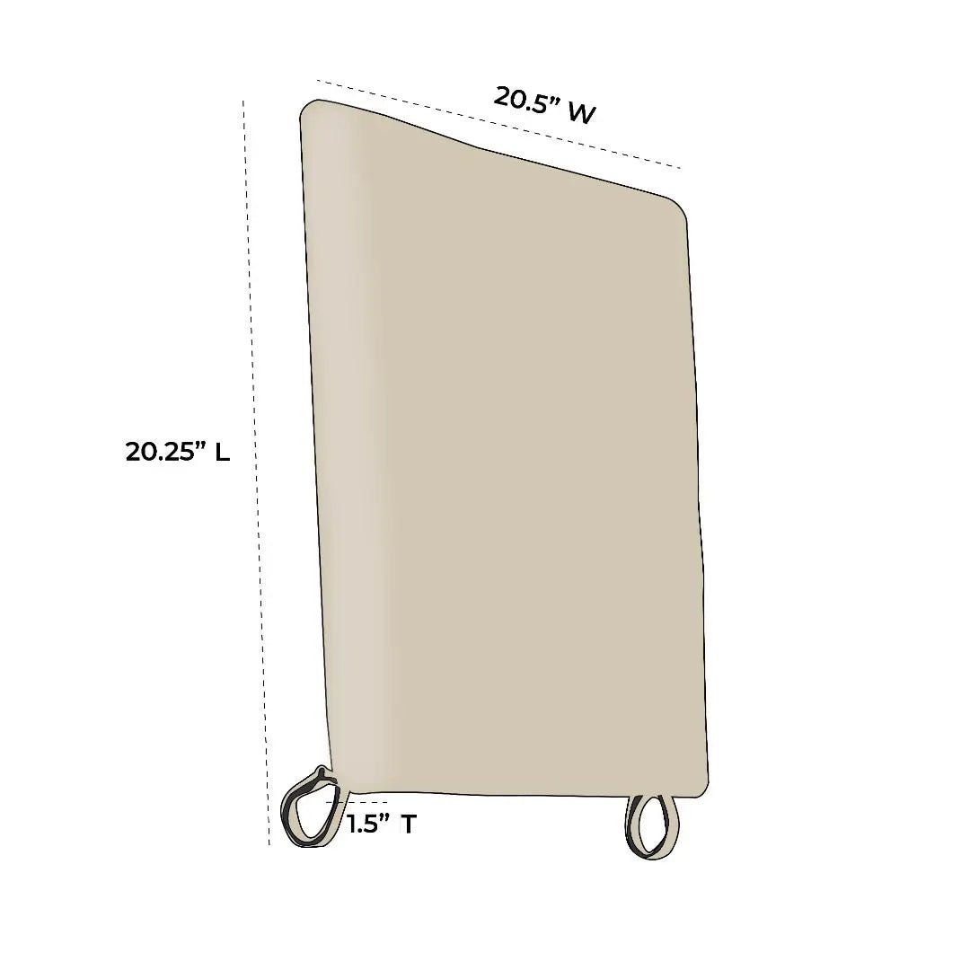 OW Lee Aris Replacement Arm Chair Back Cushion | ZIPCushions