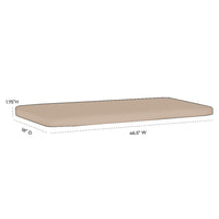 OW Lee Aris Replacement Bench Seat Cushion