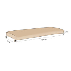 OW Lee Bellini Replacement Dining Bench Cushion