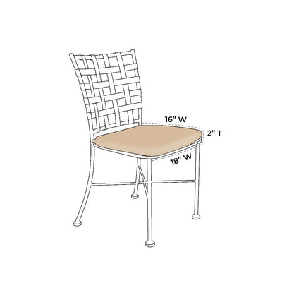 OW Lee Casa Dining Chair Replacement Cushions