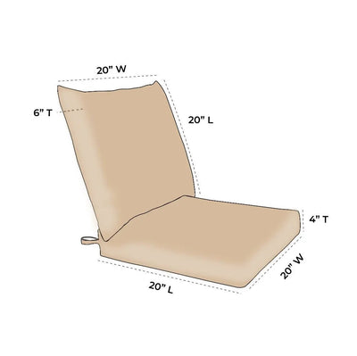 OW Lee Cibolo Lounge | Loveseat & Sofa Set Replacement Cushions