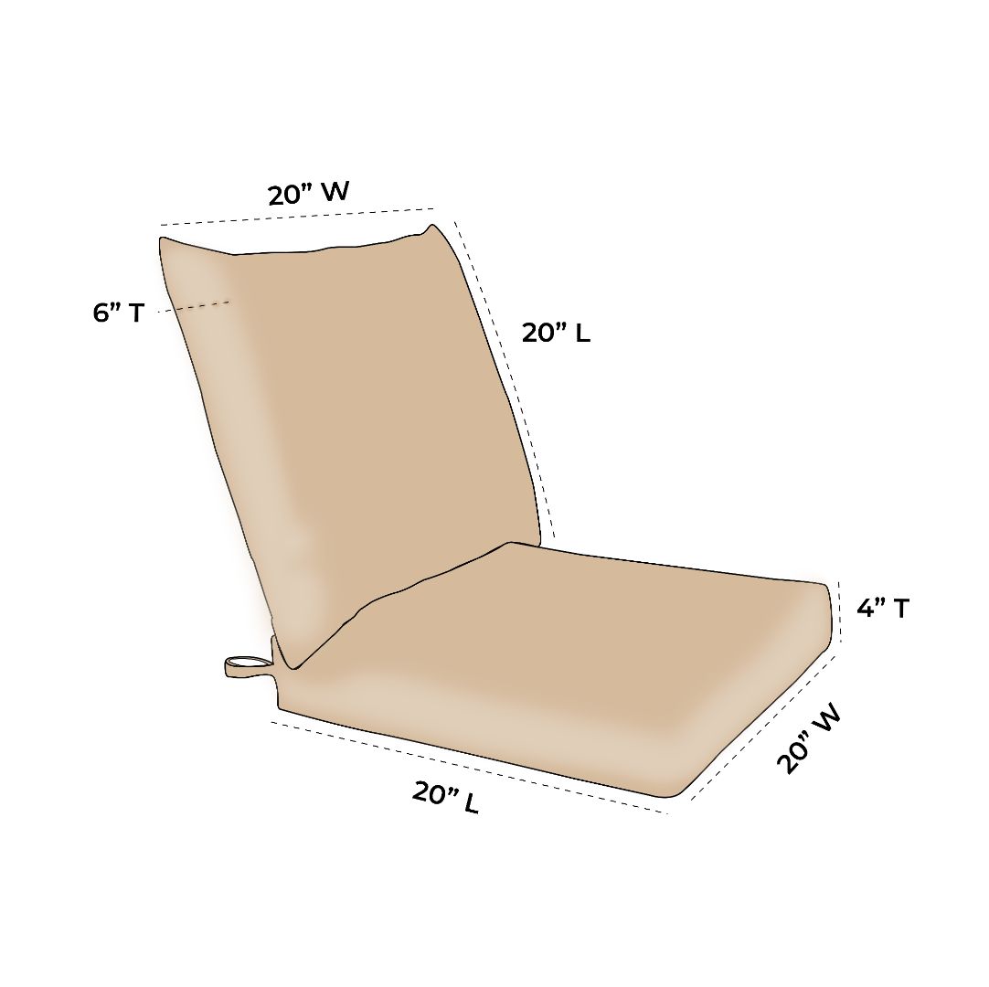 OW Lee Cibolo Lounge | Loveseat &amp; Sofa Set Replacement Cushions