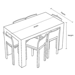 Custom Outdoor Table Covers / Dining Set Covers