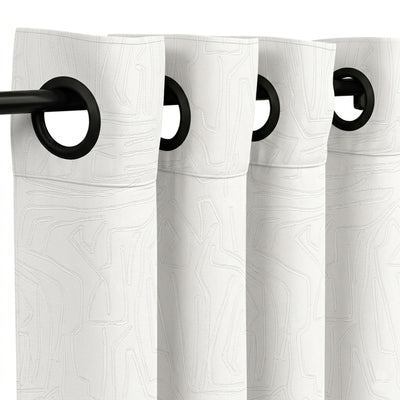Crystal Lineart Jacquard Curtain - alternate view