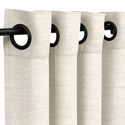 Crystal Sandstone Woven Curtain - alternate view