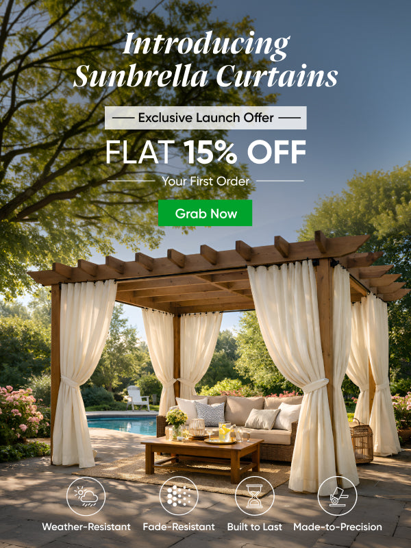 Custom Sunbrella Curtains