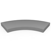 Custom Curved Cushion Cover