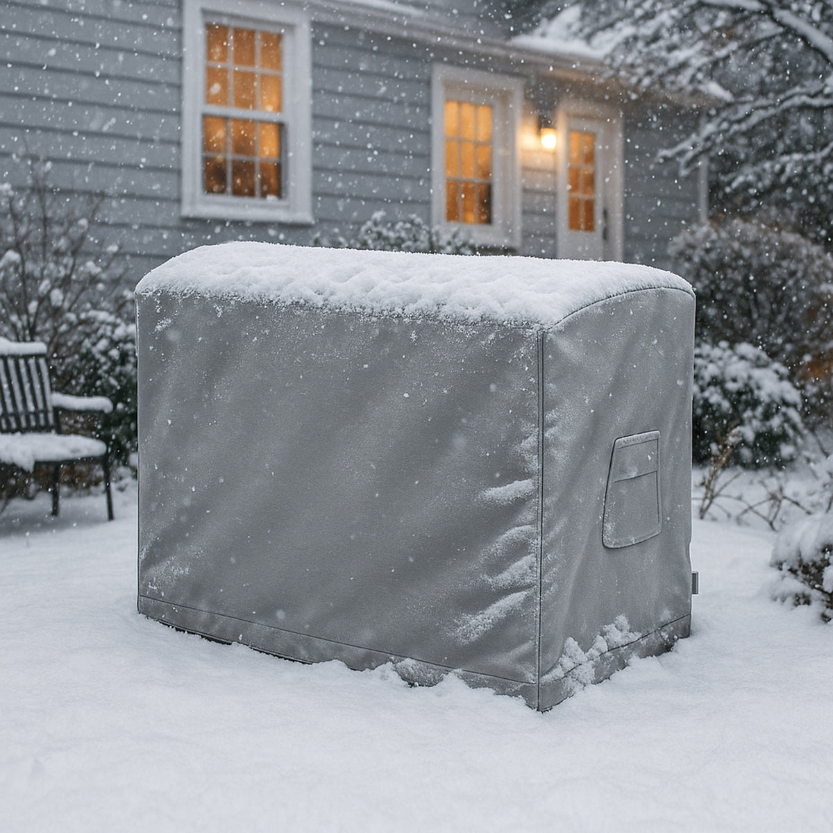 Custom Firewood Rack Covers