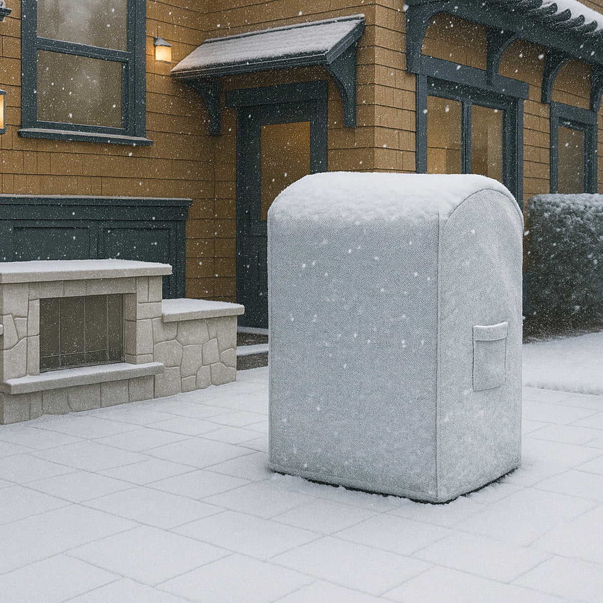 Custom Firewood Rack and Tool Storage Covers