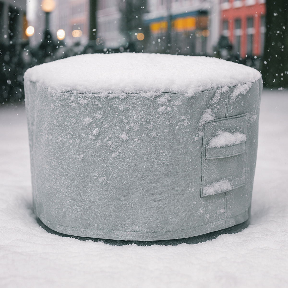 Custom Hexagonal Fire Pit Cover