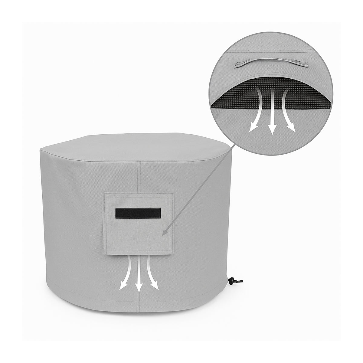 Custom Hexagonal Fire Pit Cover