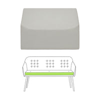 Custom High Back Bench Cover